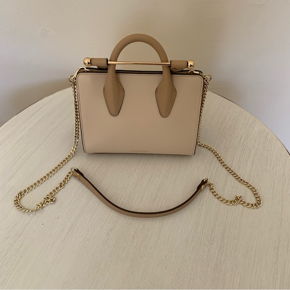 Strathberry Handbags - Strathberry Nano Tote in Latte/Sand